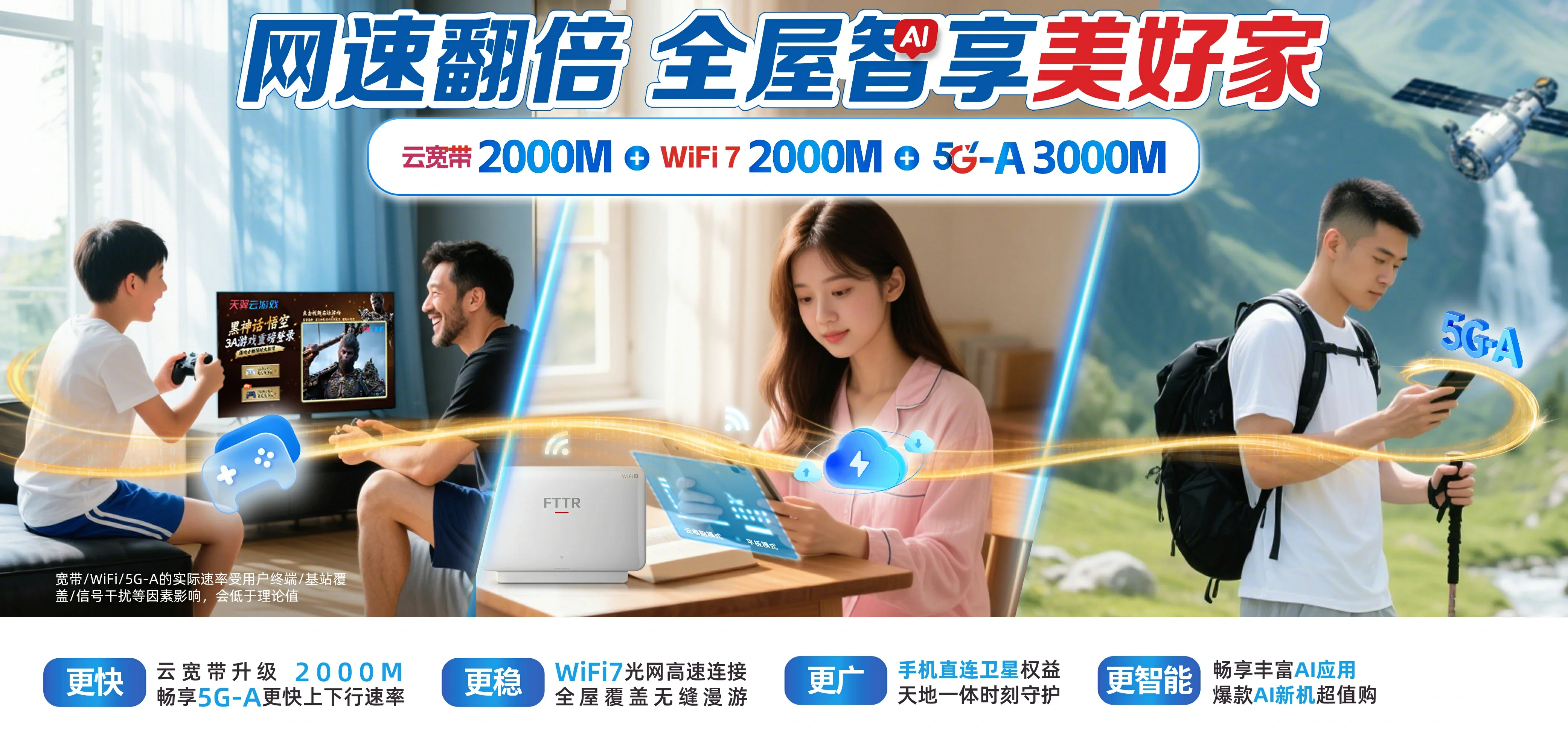 中国电信 长武县电信宽带 宽带套餐